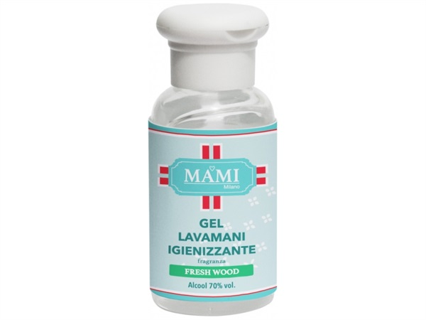 MAMI MILANO Gel igienizzante mani fresh wood, 80 ml