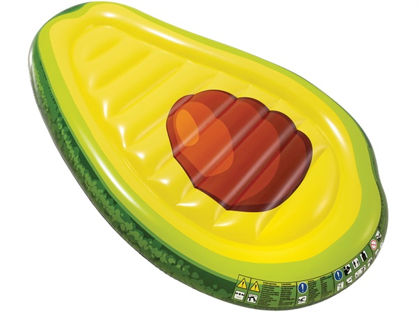 INTEX Materassino avocado 168x104x20 cm