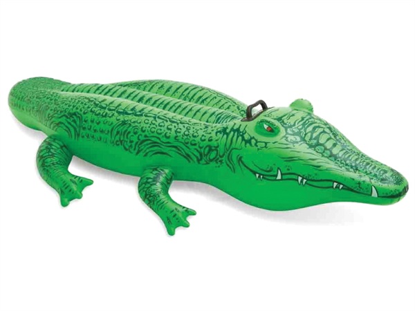 INTEX Cavalcabile coccodrillo, 168x86 cm
