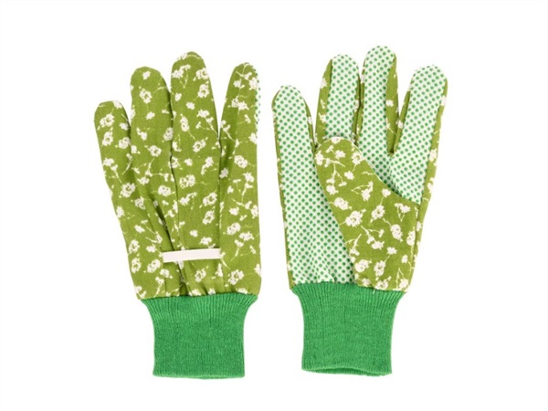 COUNTRY STYLE Guanti In Cotone Fantasia Fiorellini M Assortiti