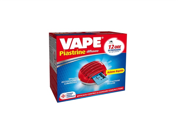 VAPE Elettroemanatore spina con 10 piastrine