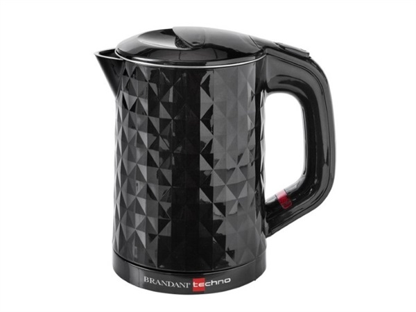 BRANDANI GIFT GROUP S.A.S. BOLLITORE BLACK DIAMOND TECHNO COLLECTION 600 ML INOX/PP