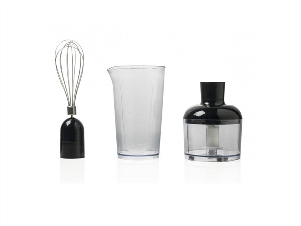 BRANDANI GIFT GROUP S.A.S. ACCESSORI MIXER TECHNO COLLECTION SET 3 PEZZI IN PLASTICA PP E ACCIAIO INOX