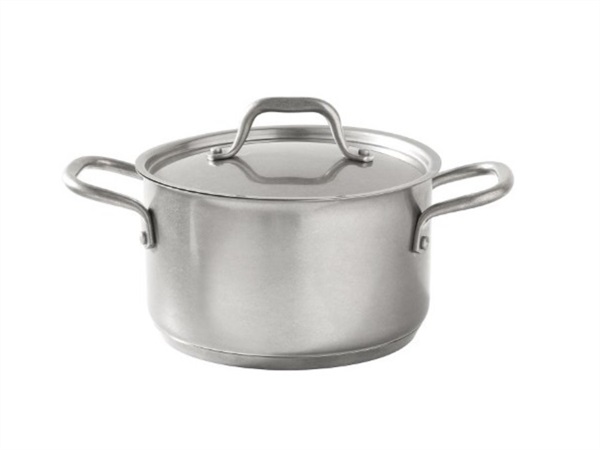 BRANDANI GIFT GROUP S.A.S. ANTICHI SAPORI CASSERUOLA CON COPERCHIO INOX 20x11.5