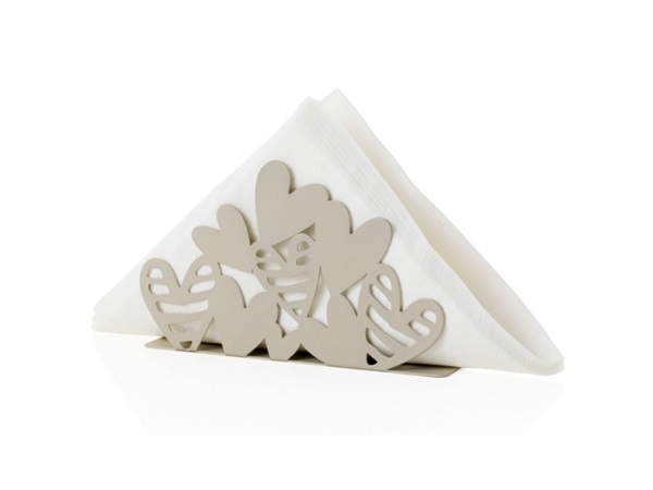 BRANDANI GIFT GROUP S.A.S. BATTICUORE PORTASALVIETTE TORTORA IN METAL