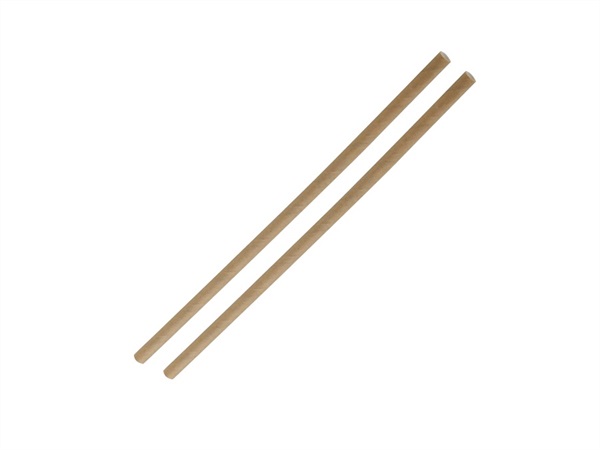 FACKELMANN ITALIA S.R.L. Cannuccia ecologica, 21 cm, carta, 250 pezzi, marrone