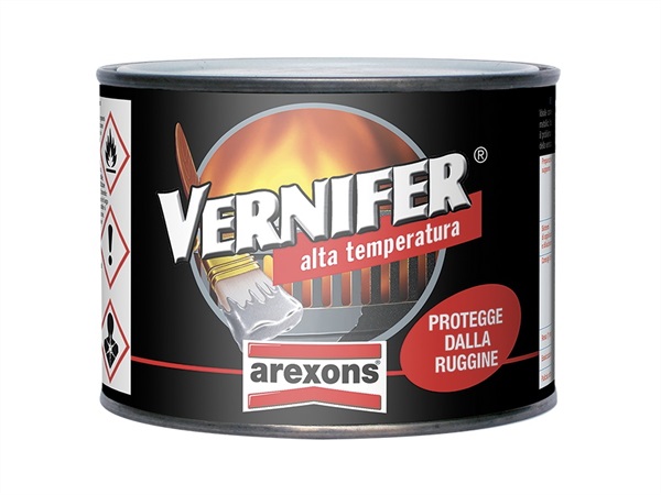 AREXONS Vernifer alta temperatura nero, 250 ml