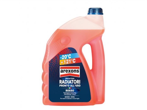 AREXONS Protettivo radiatori rosso -20°c. 4,5 Lt