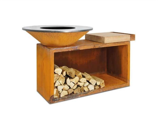 OFYR Barbecue ofyr island teak wood 100