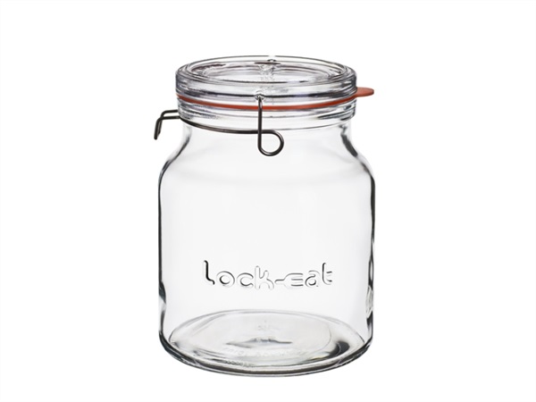 BORMIOLI LUIGI Lock-eat, vaso, 2 L, con tappo