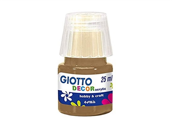 FILA Giotto decor, tempera acrilica, oro 25 ml