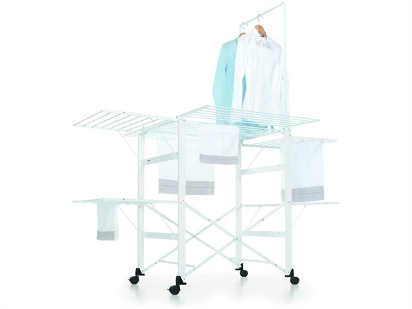 FOPPAPEDRETTI Foppapedretti Supergulliver Stendibiancheria, 189 x 122 x 174 cm Aperta, Bianco