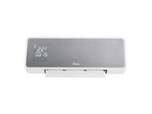 ARDES Ardes AR4W07P Screen Termoventilatore Ceramico da Parete, Display LED con Temperatura e Programmatore Settimanale, IP22, Timer 24 H, con Telecomando, Bianco