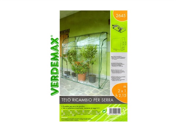 VERDEMAX Telo ricambio serra a parete Oleander