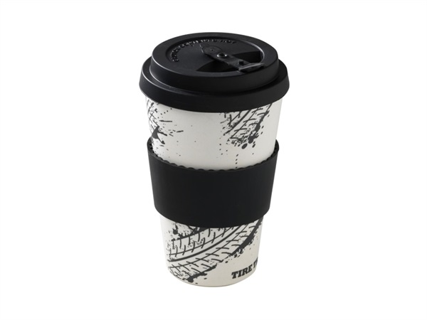 Q.B. BY MOPITA Natural Mug Decoro truck Colore nero