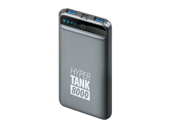 LAMPA Hyper Tank 8000, Caricabatterie USB portatile intelligente