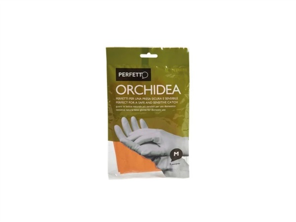 PERFETTO Orchidea, guanti lattice tg. m