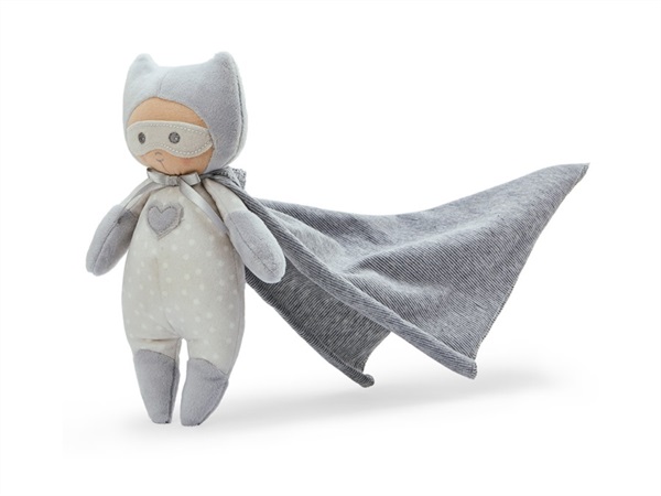 KALOO Peluche il mio primo supereroe, 25 cm