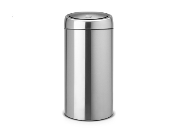 BRABANTIA Pattumiera Twin Bin in acciaio inox satinato 2x20 lt