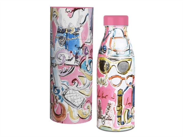 BACI MILANO Baci milano - baci italia - bottiglia termica moda donna, 500 ml