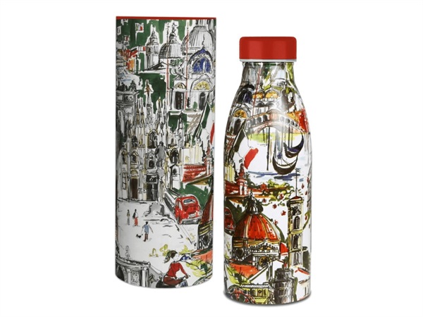 BACI MILANO Baci milano - baci italia - bottiglia termica città storiche, 500 ml