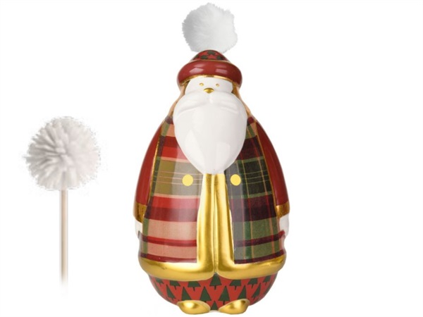 BACI MILANO Baci milano - xmas tartan - diffusore babbo natale