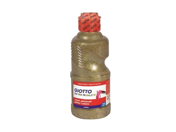 FILA Tempera glitter giotto oro 250 ml