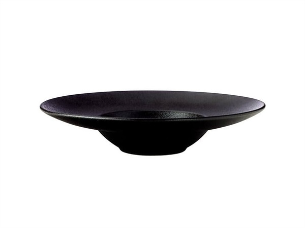 MAXWELL & WILLIAMS Caviar, piatto con bordo alto nero 28 cm