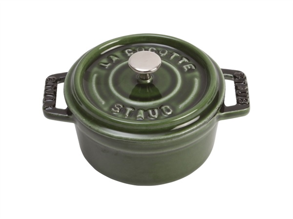 STAUB Mini cocotte verde basilico, Ø 10 cm