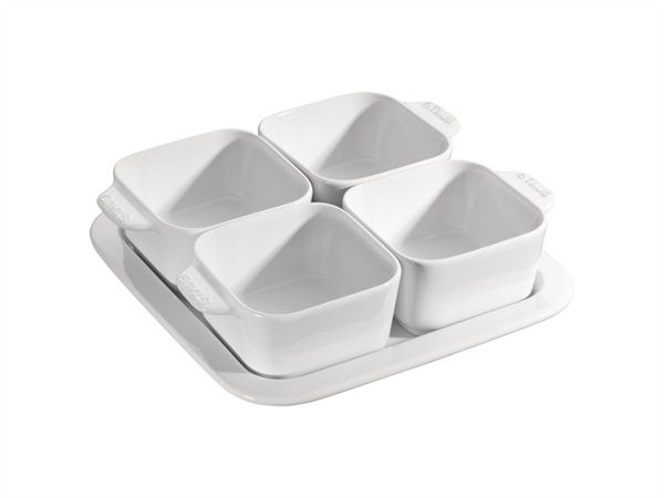 STAUB Set aperitivo bianco - 5 pz