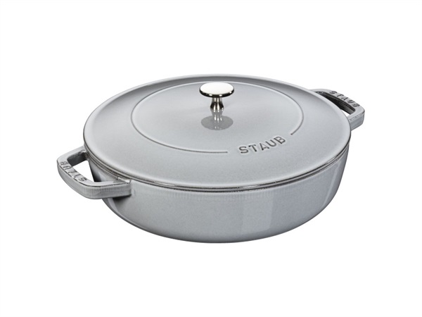 STAUB Tegame chistera GRIGIO GRAFITE, Ø 28 cm