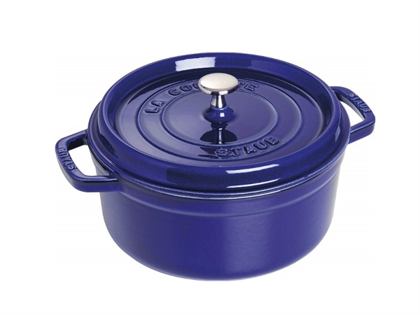 STAUB Cocotte blu scuro, Ø 26 cm