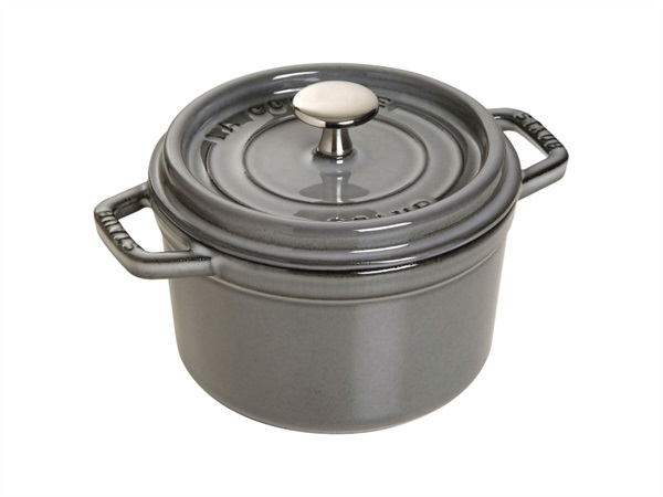 STAUB cocotte grigio grafite, ø 16 cm