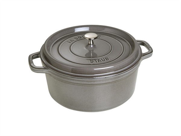 STAUB cocotte grigio grafite, ø 28 cm