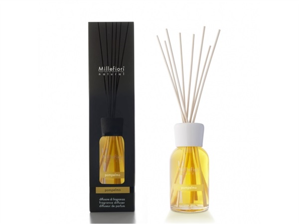 MILLEFIORI DIFFUSORE A BASTONCINI COLLEZIONE NATURAL MILLEFIORI -POMPELMO 500 ML