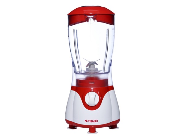 TRABO Frullatore arturo, 1 Lt, bianco/rosso