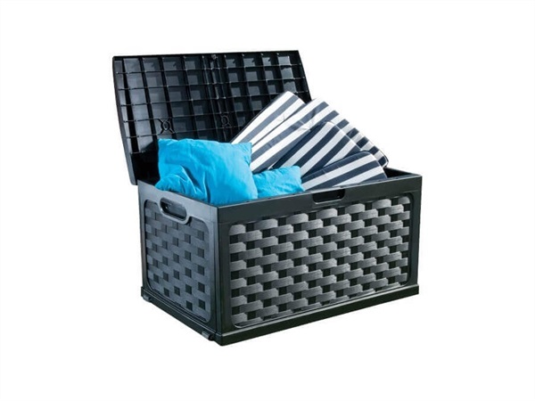 MAGAZZINI COSMA S.P.A. CASSAPANCA RATTAN STYLE antracite
