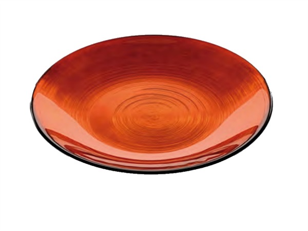 IVV BOMBAY CENTROTAVOLA DECORO arancio, Ø cm. 53 - h cm. 8