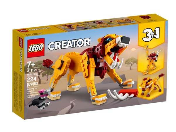 LEGO Lego Creator, Leone selvatico 31112