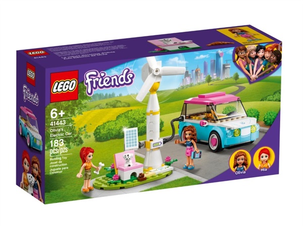 LEGO Lego friend, L'auto elettrica di Olivia 41443