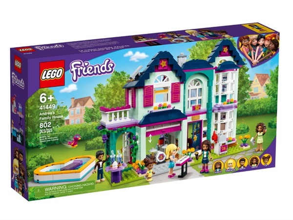 LEGO Lego friends, La villetta familiare di Andrea 41449