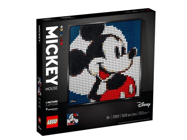 LEGO Lego art, Disney's Mickey Mouse 31202