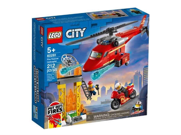 LEGO Lego city, Elicottero antincendio 60281
