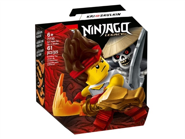 LEGO Lego ninjago, Battaglia epica - Kai vs Skulkin 71730