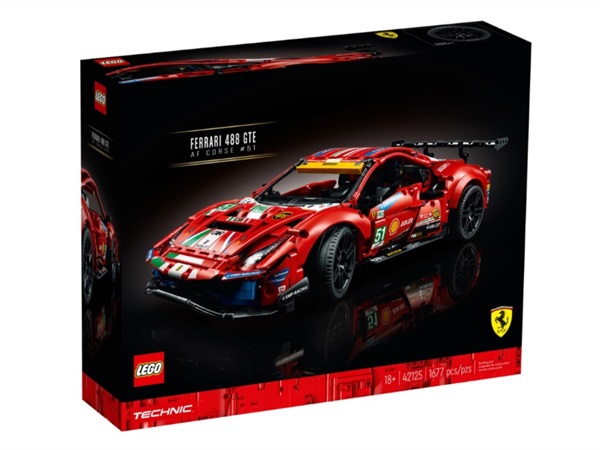 LEGO Lego technic, Ferrari 488 GTE 42125