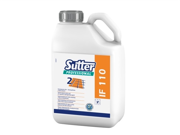 SUTTER PROFESSIONAL IF 110, oleorepellente a base solventi, 5 lt