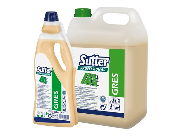 SUTTER PROFESSIONAL GRES, detergente per pavimenti microporosi, 5 kg