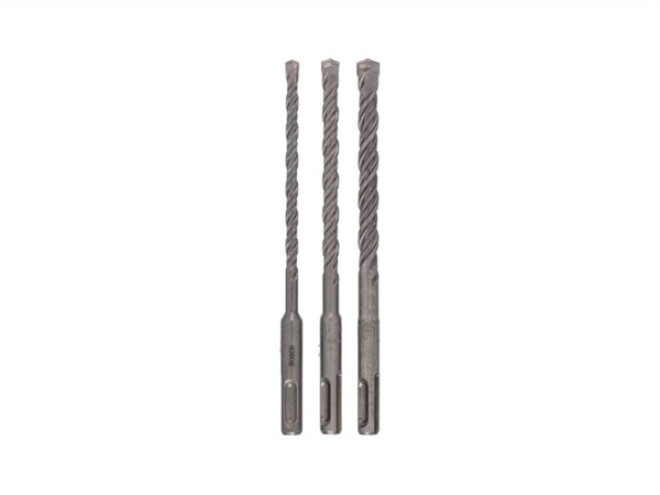 BOSCH Set 3 punte per martelli SDS-plus-5 - Ø 6,8,10 x 115 mm