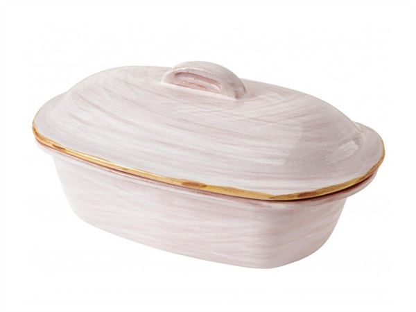 BRANDANI GIFT GROUP S.A.S. CUOCIARROSTI BIANCO TERRACOTTA DA FUOCO