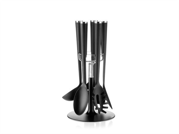 FRATELLI GUZZINI S.P.A. cooking, Set 5 mestoli antiaderente con base